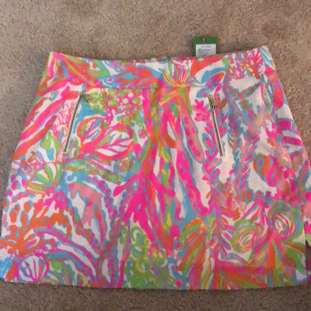 NWT Lilly marigold skort